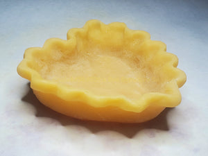 10 Heart Shape Pie Shells W/Matching Tin Candlewax Embeds Embeds