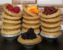 Load image into Gallery viewer, 3Inch Candlewax Tart Pie Shells
