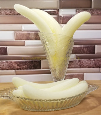 Banana Halves Candlewax Embeds