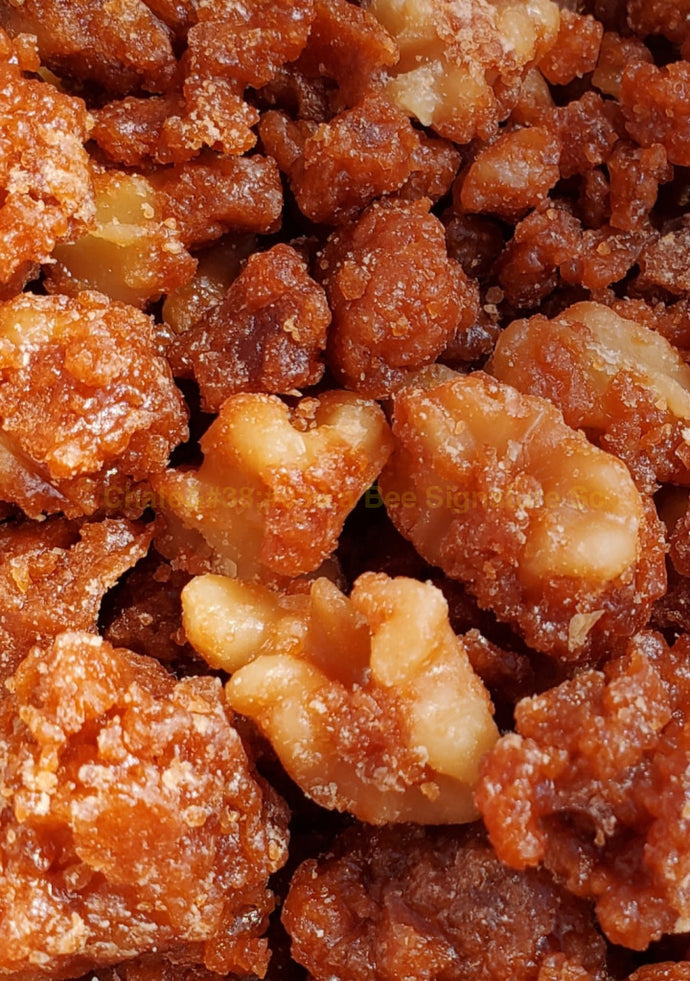 Caramelized Honey Walnut Crumble Embeds