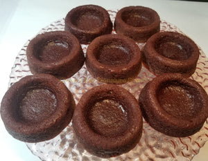 Chocolate Souflee Shortcake Candlewax Embeds