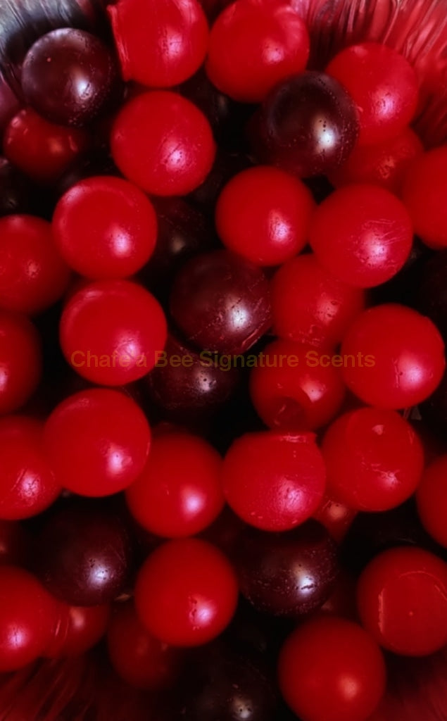 Cranberry Candlewax Embeds Embeds