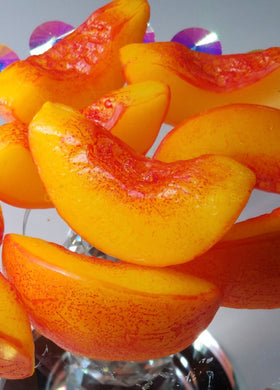 Custom Hand Painted Big & Juicy Peaches