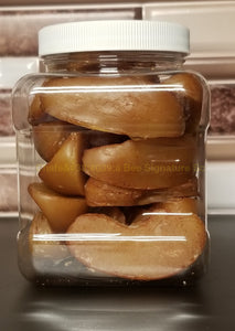 Handpainted Cinnamon Baked Apple Candlewax Embeds