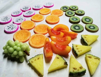 (Fruit Medley) Custom Hand Painted Embeds