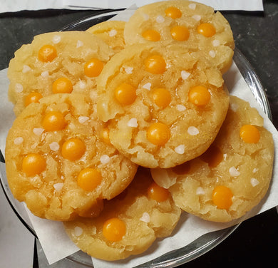 HOMEMADE ORANGE SHERBERT COOKIE candlewax EMBEDS Embeds