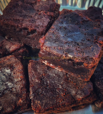 Mini Chocolate Brownie Candlewax Embeds