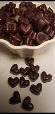 Mini Chocolate Hearts Candlewax Embeds