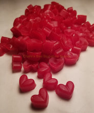 Load image into Gallery viewer, Mini Red Hearts Candlewax Embeds
