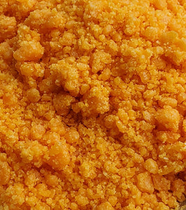 Orange Crumble Candle Wax Embeds