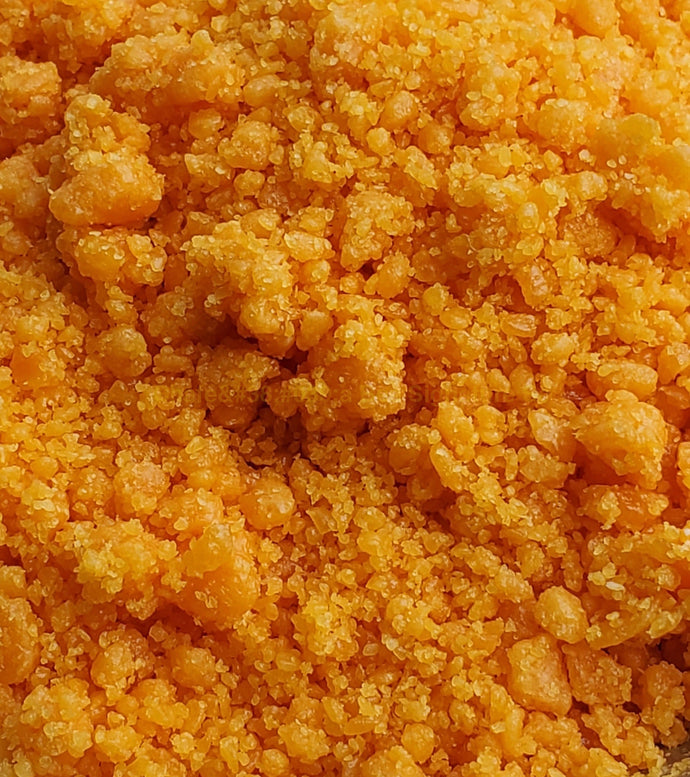 Orange Crumble Candle Wax Embeds