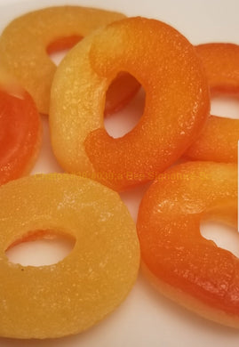 Peachy Rings Candlewax Embeds