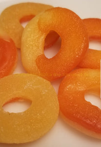 Peachy Rings Candlewax Embeds