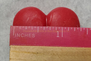 Strawberry Red Heart Mix Candle Wax Embeds Candles