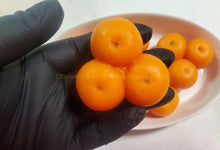 Load image into Gallery viewer, Tangerine Bunch Candlewax Embeds Embeds
